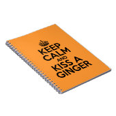 Carnet Reste calme et embrasse un Ginger (Côté Droit)