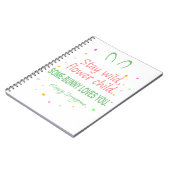 Carnet Reste sauvage, enfant fleur (Côté gauche)