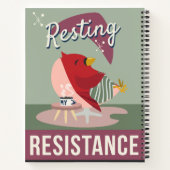 Carnet "Rester est ma résistance" (Dos)