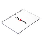 Carnet Restez à la maison (Côté gauche)