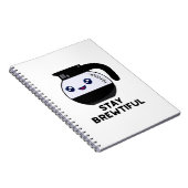 Carnet Restez Bréwtiful Tasse à Café Drôle de Punition (Côté Droit)