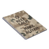 Carnet Restez Calme Et Faites De L'Aliyah (Côté Droit)