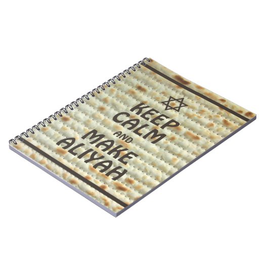 Carnet Restez Calme Et Faites De L'Aliyah - Matzah (Côté gauche)