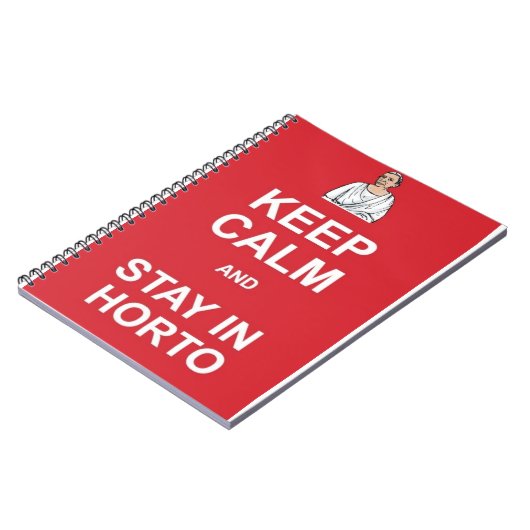 Carnet Restez calme et restez à cheval (Côté gauche)