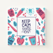 Carnet Restez Calme Et Souriez ! | Expression mûre (Dos)