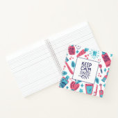 Carnet Restez Calme Et Souriez ! | Expression mûre (Intérieur)