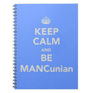 Carnet Restez calme et soyez MANCunien