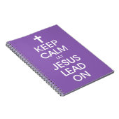 Carnet Restez Calme Laissez Jésus diriger - Christ Christ (Côté Droit)