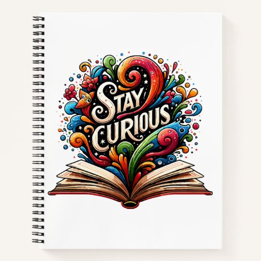 Carnet Restez Curieux (Devant)