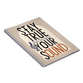 Carnet Restez fidèle à votre son (Côté Droit)