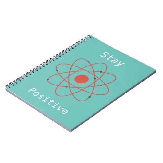 Carnet Restez geek scientifique de physique atomique posi (Côté gauche)