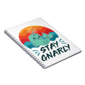 Carnet Restez Gnarly mignon Narwhal Narwhal Amover (Côté Droit)