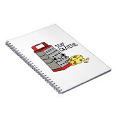 Carnet Restez Grateful Funny Pun au fromage (Côté Droit)