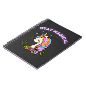 Carnet Restez la licorne magique (Côté gauche)