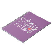 Carnet Restez mignon Carnet, gris (Côté gauche)