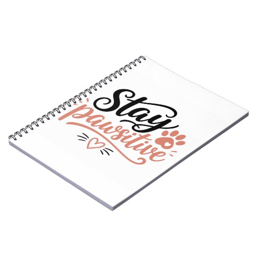 Carnet Restez Pawsitive (Côté gauche)