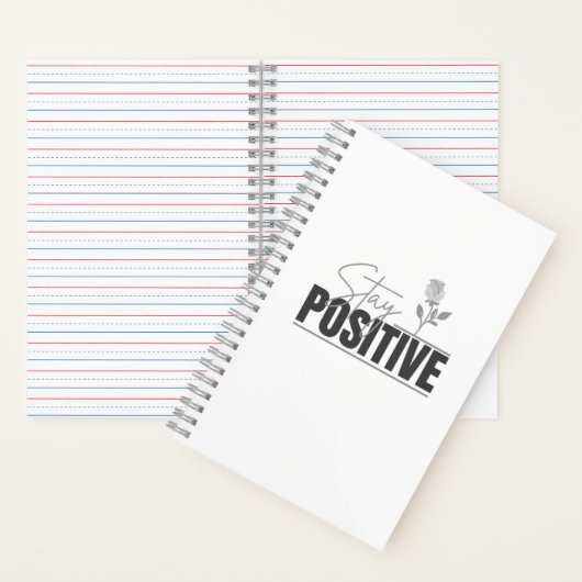 Carnet Restez Positif : Inspirant (À l'intérieur)