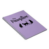 Carnet Restez un chat noir à la mode (Côté Droit)
