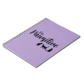 Carnet Restez un chat noir à la mode (Côté gauche)