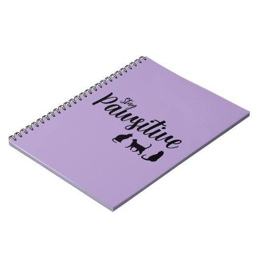 Carnet Restez un chat noir à la mode (Côté gauche)