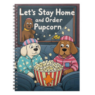Carnet Restons à la maison et commandez des chiens de car