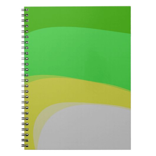 Carnet Résumé en vert et jaune 1004 (Devant)
