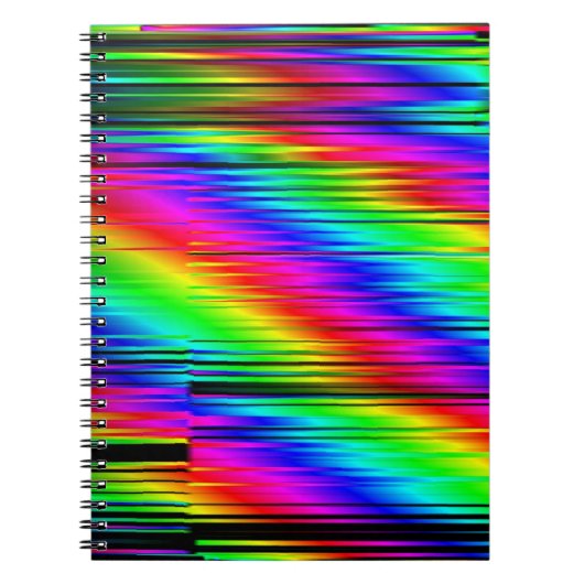 Carnet Résumé numérique : Conception graphique multicolor (Devant)