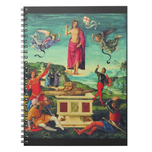 Carnet Résurrection de Jésus Christ par Raphael (Devant)