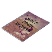 Carnet Retenez votre souffle (Côté gauche)