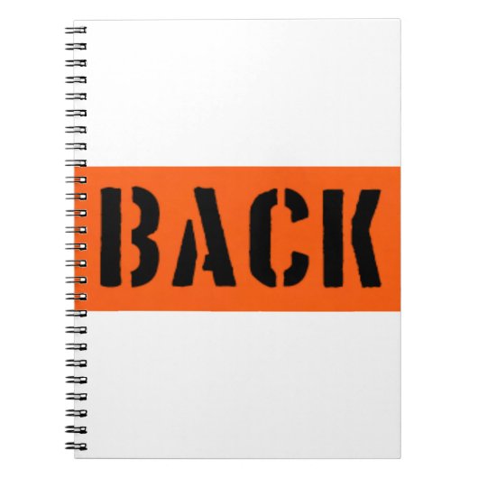 Carnet Retour à l'avant (Devant)