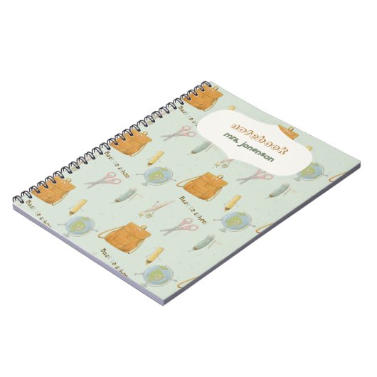 Carnet Retour à l'école amis (Côté gauche)