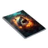 Carnet Retour À L'École Attaque De Requins Animaux D'Océa (Côté Droit)