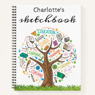 Carnet Retour à l'école   Croquis d'arbre d'éducation
