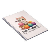 Carnet Retour À L'École ? Donne-moi juste Yarn (Côté Droit)