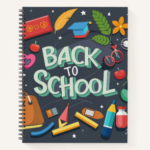 Carnet Retour à l'école, images et dessin artistique