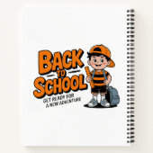 CARNET RETOUR À L'ÉCOLE, PRÉPAREZ-VOUS POUR UNE NOUVELLE (Dos)