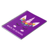 Carnet Retour à l'école Unicorn (Côté gauche)