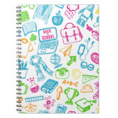 Carnet Retour À L'Ordinateur Portable De L'École (Devant)