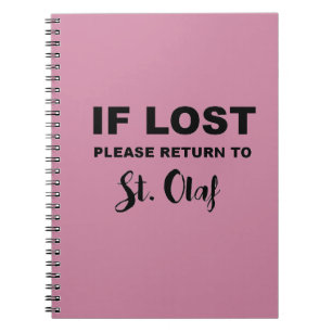 Carnet Retour à St. Olaf