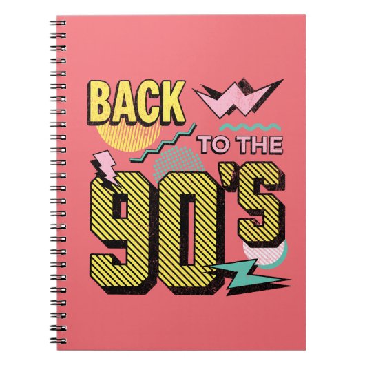 Carnet Retour aux années 90 (Devant)