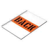 Carnet Retour sur le devant (Côté gauche)