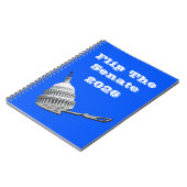 Carnet Retournez le vote du Sénat en bleu 2026 (Côté gauche)