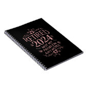 Carnet Retraité 2024 Plus Mon Problème Retraite (Côté Droit)