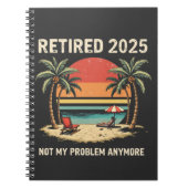 Carnet Retraite 2025 Plus mon problème (Devant)