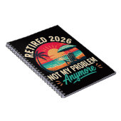 Carnet Retraité 2026 Plus Mon Problème (Côté Droit)