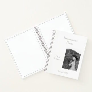 Carnet Retraite Ajouter une photo Choisir la couleur