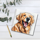 Carnet Retriever doré