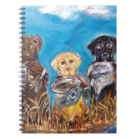 CARNET RETRIEVERS LABRADOR (Devant)