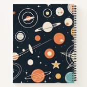 Carnet Retro 1950's Space Age Stars and Planets (Dos)