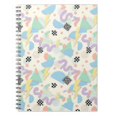 Carnet Retro 90s Memphis Aesthetic Pattern (Devant)